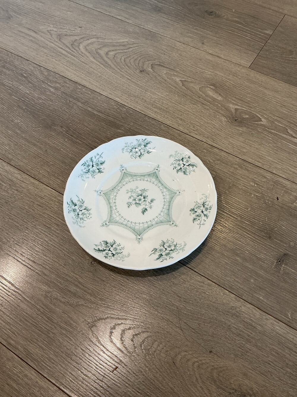 Vintage Plate Cottagecore